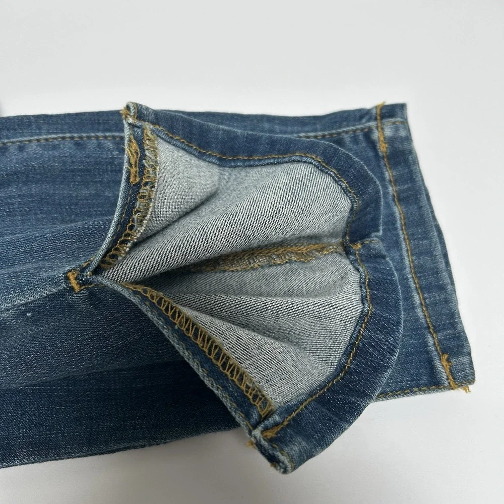 Judy Blue NWT Mid-Rise Skinny Fit Split Hem Denim‎ Jeans Size 7/28 Style #8278